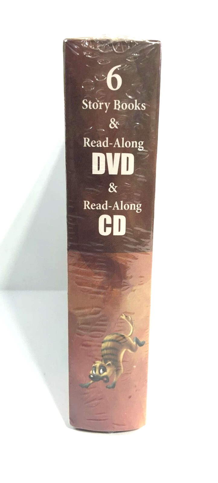 6 STORY BOOKS & Read-Along DVD & CD Sealed-Tales from the Serengeti Free Ship