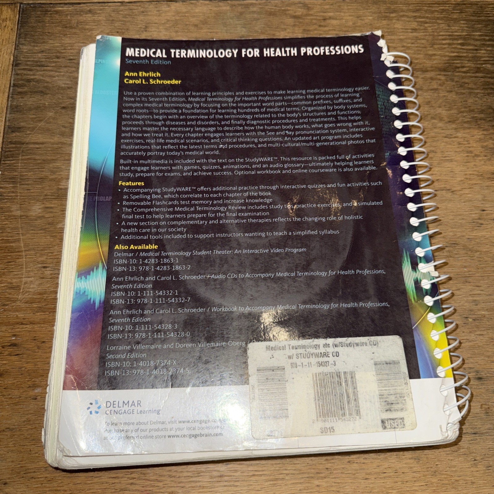 Medical Terminology for Health Professions with Studyware CD-ROM