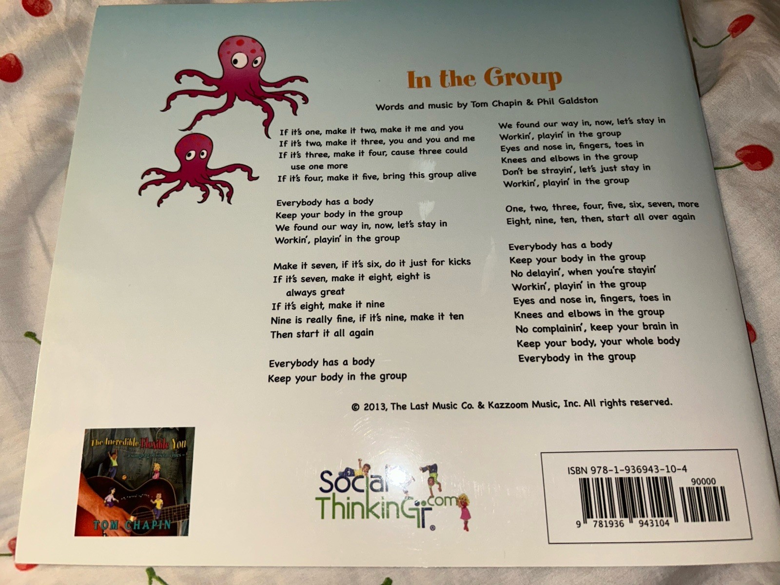 BODY IN THE GROUP – The Incredible Flexible You Series Bk 4 Ocean Adventure NICE