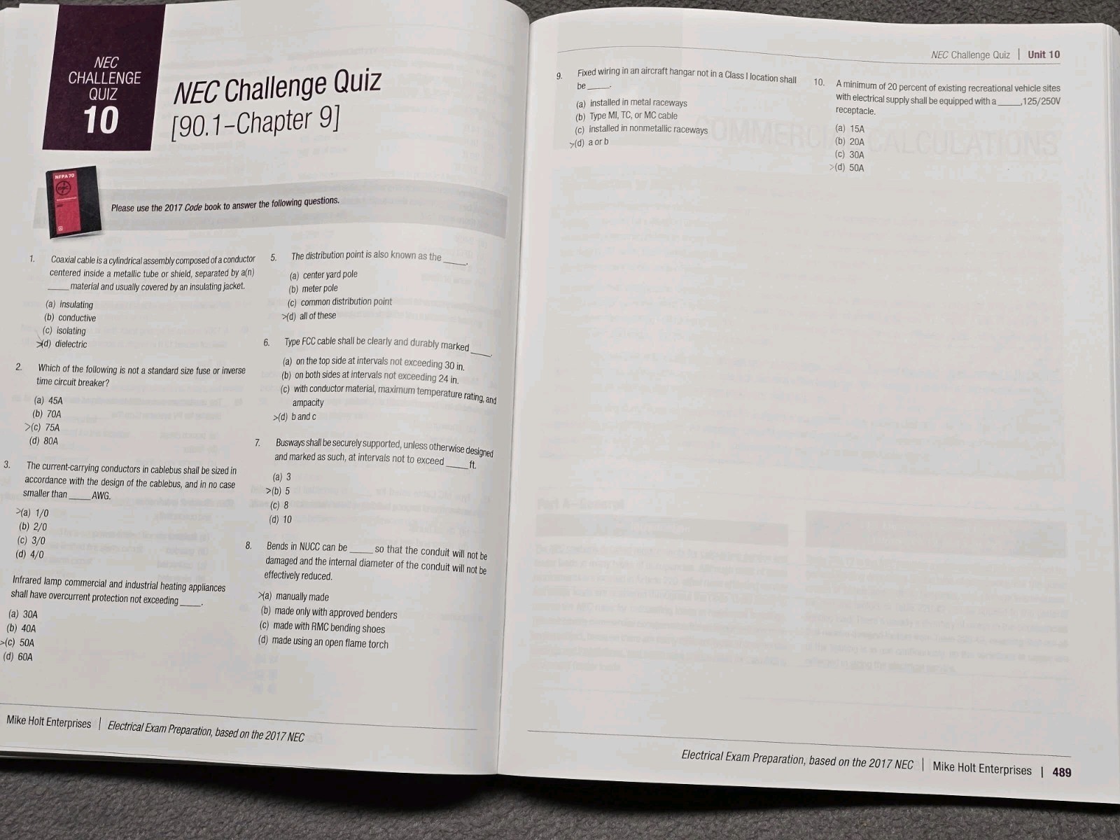 Mike Holt’s Illustrated Guide to Electrical Exam Preparation, Based on the 2017