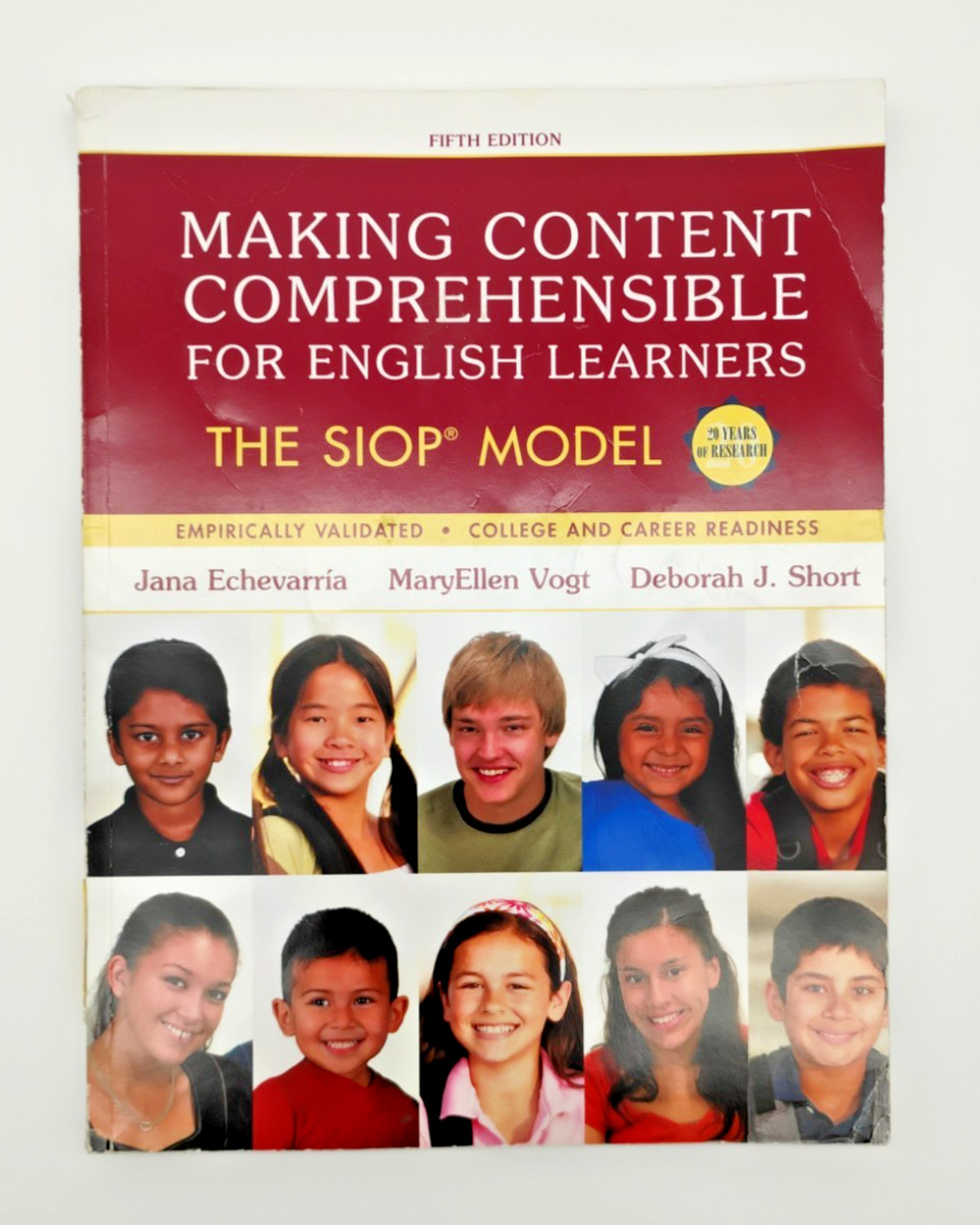 Making Content Comprehensible English Learners The Siop Model 5th ED
