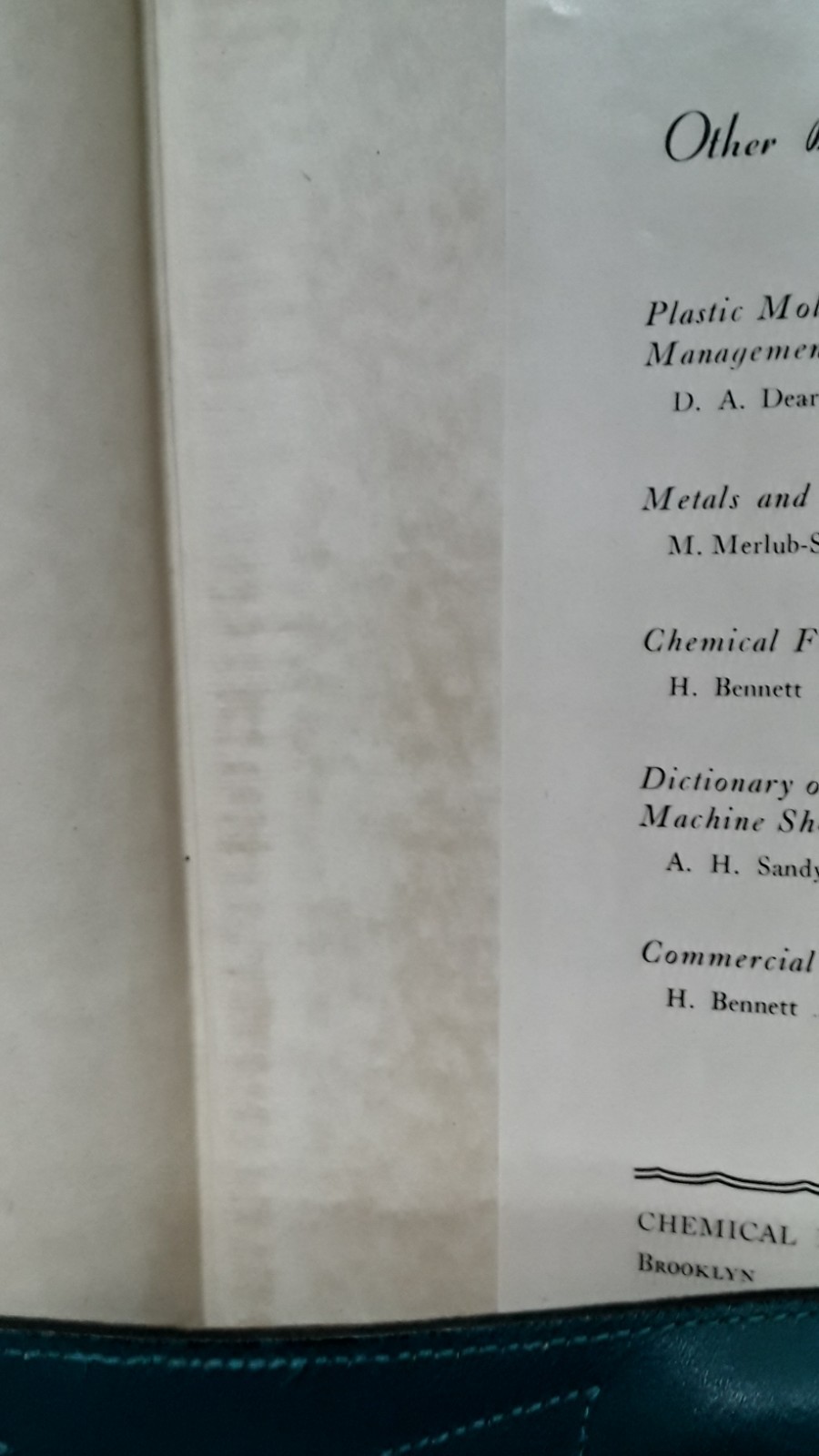 Chemistry for Electroplaters C B F Young Chemical Publishing 1945 HB DJ G 260121