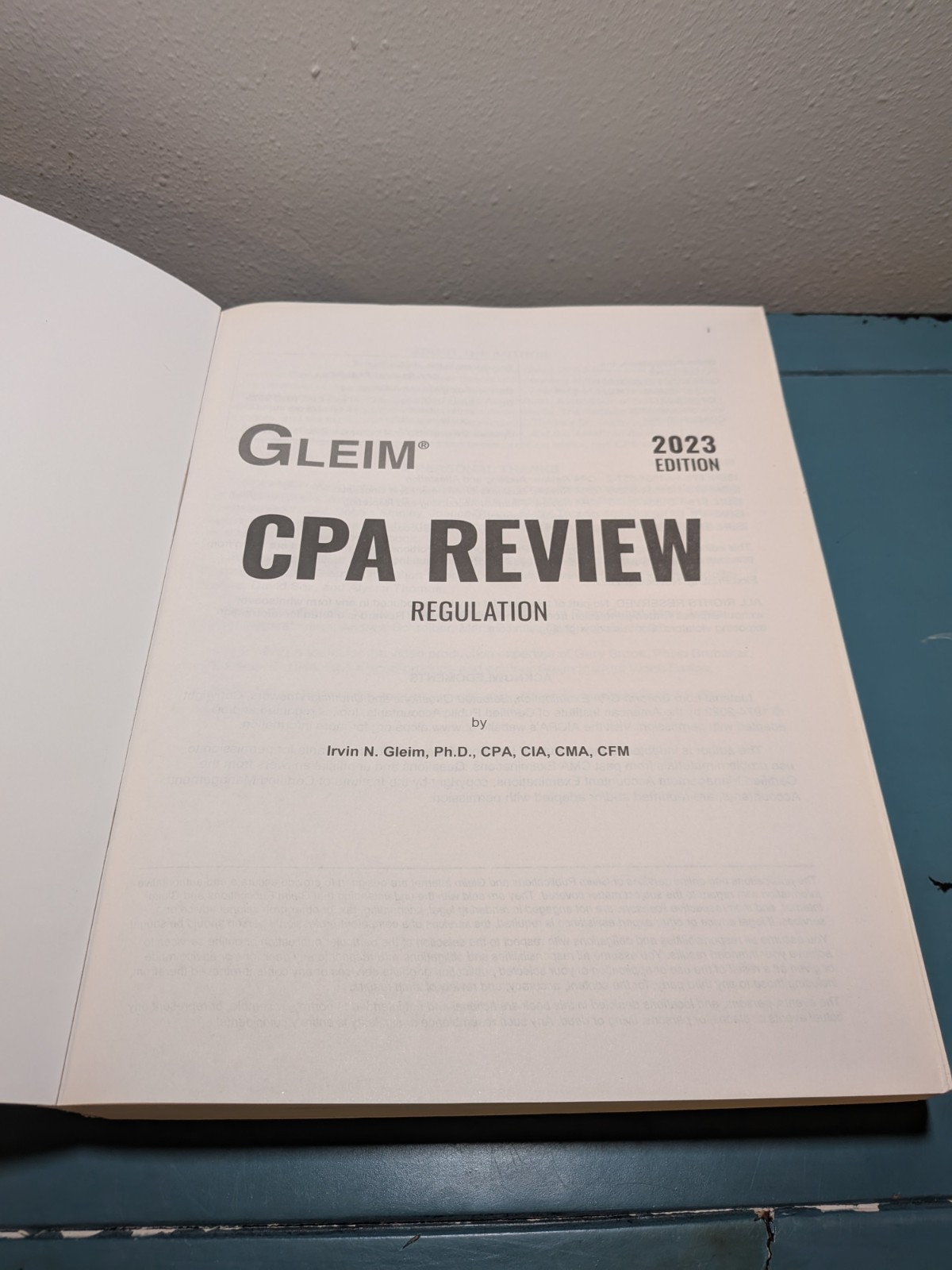💥💥Gleim CPA Review Regulation REG 2023 Edition Irvin Gleim💥💥