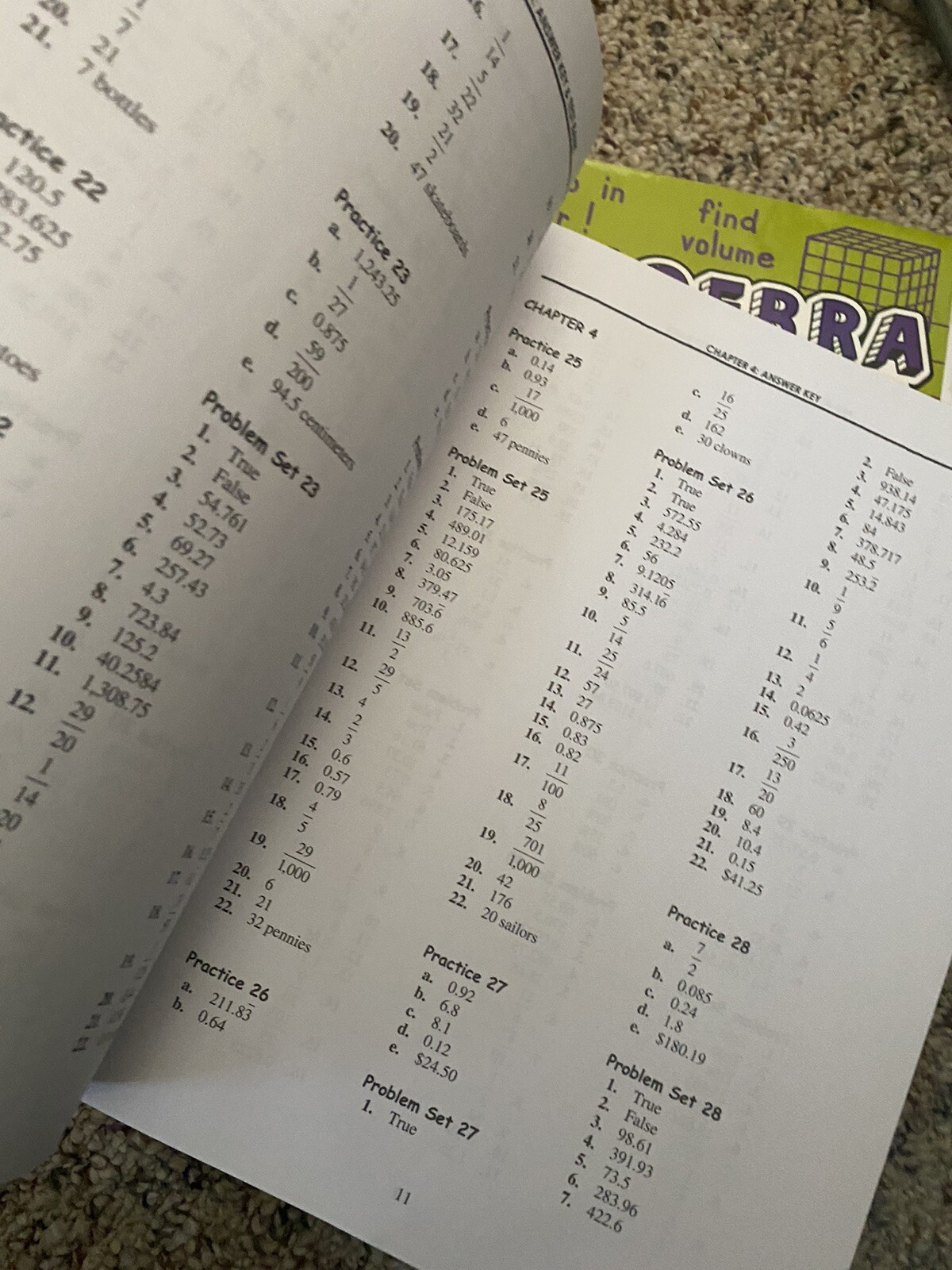 3 Book Lot 2 Pre-Algebra A Teaching Textbook 1 Answer Key & Test Bank New Other