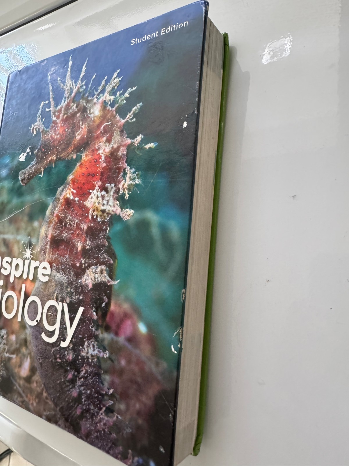 McGraw-Hill Inspire biology, Very good, one slightly ripped page, No doodles,