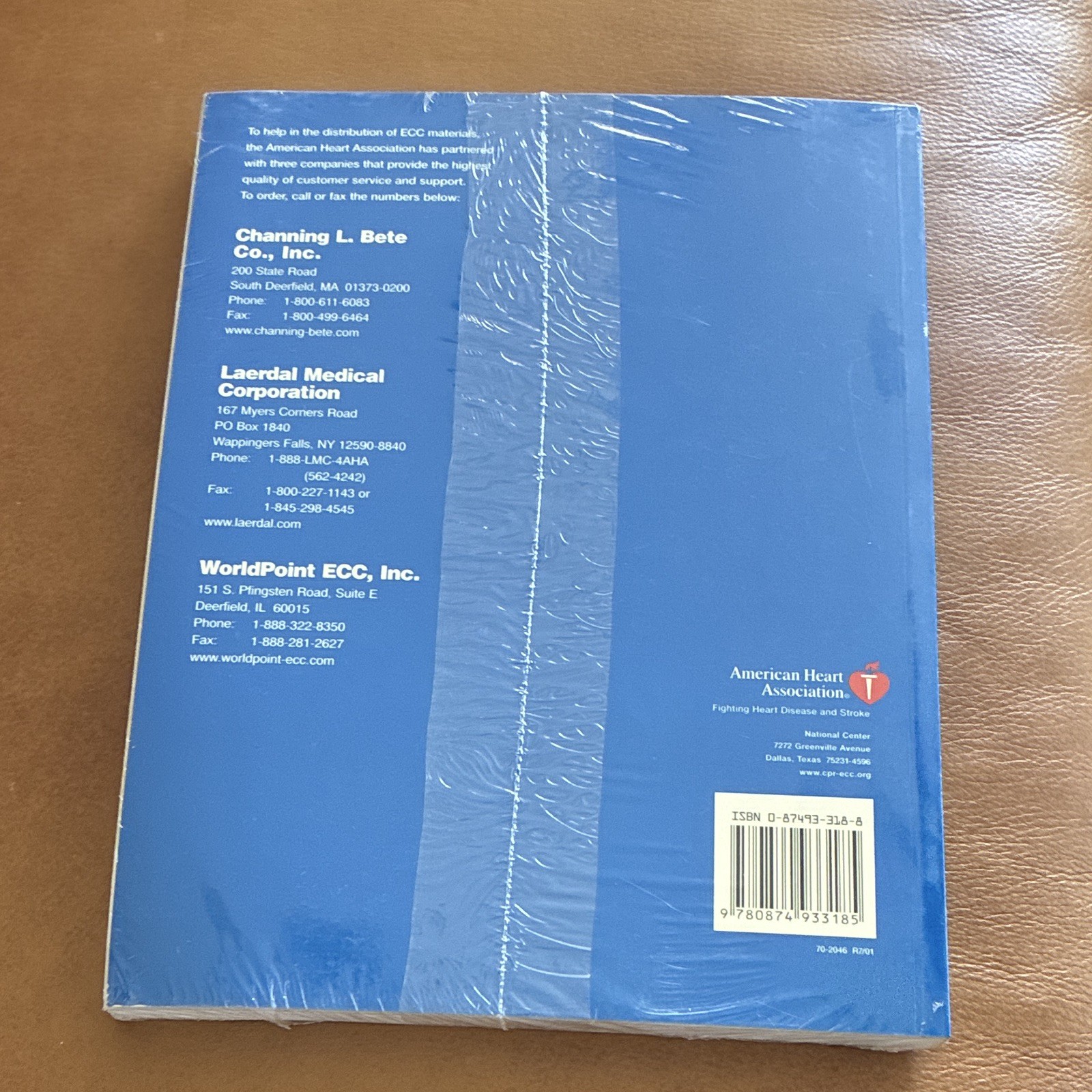American Heart Association BLS for Healthcare Providers Paperback 2001 352p Ill