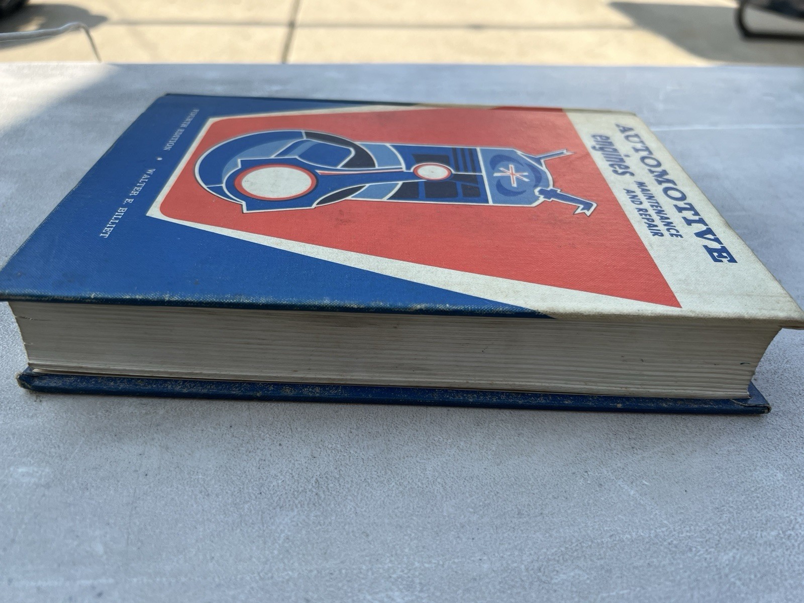 Vintage 1973 Automotive Engines Maintenance And Repair Fourth Edition Hardcover