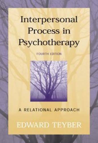 Interpersonal Process in Psychotherapy: A Relational Approach – Hardcover – GOOD