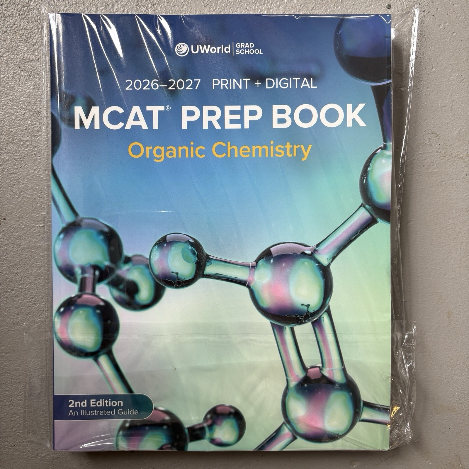 UWorld Grad School MCAT Prep Book Organic Chemistry 2nd Edition 2026-2027