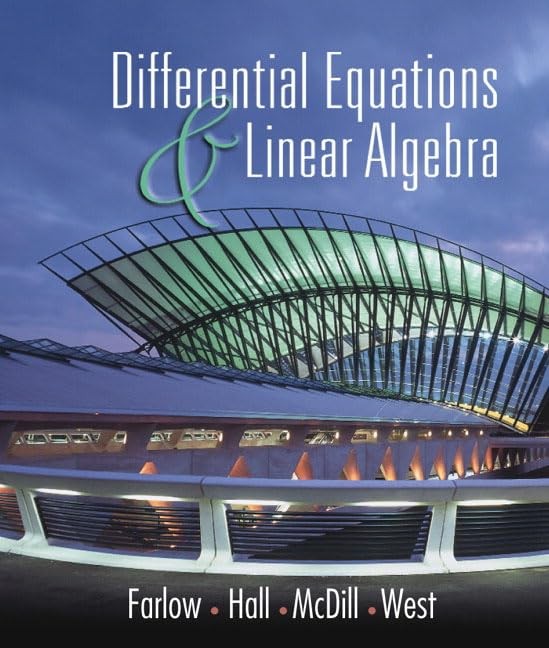 Differential Equations and Linear Algebra