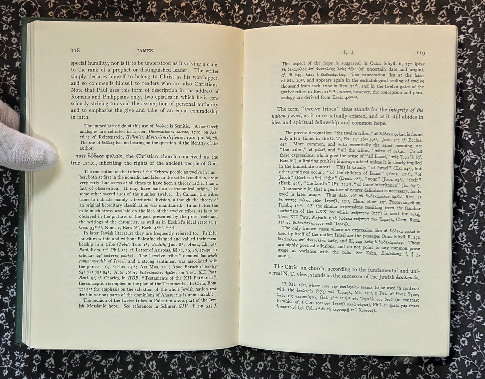 The Book Of St. James, The International Critical Commentary James Ropes 1978 HC