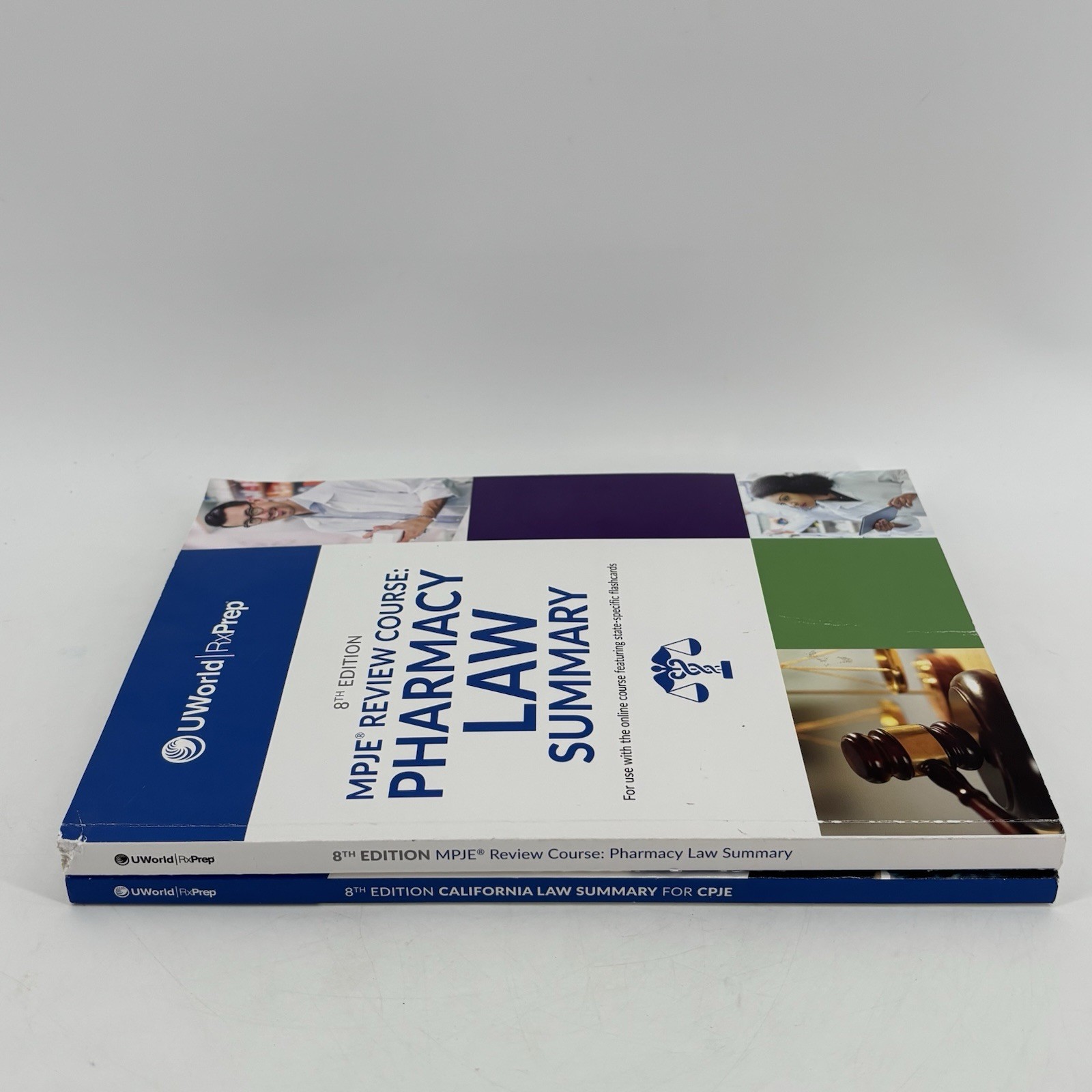 UWorld RxPrep’s MPJE Review Course 8th Ed Pharmacy Law Summary & CPJE Lot Of 2