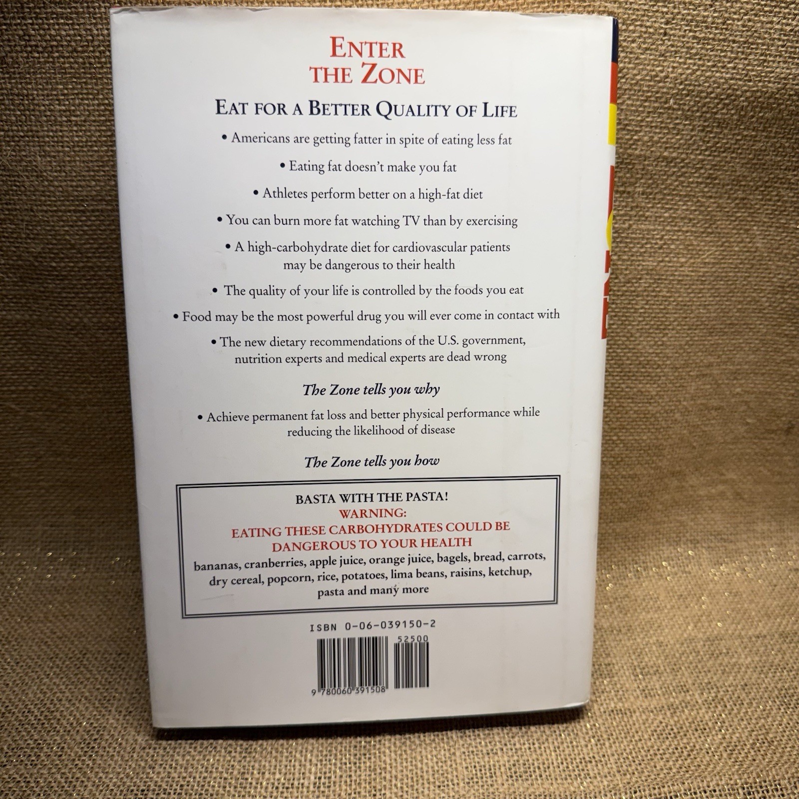 Enter the Zone:A Dietary Roadmap to…
