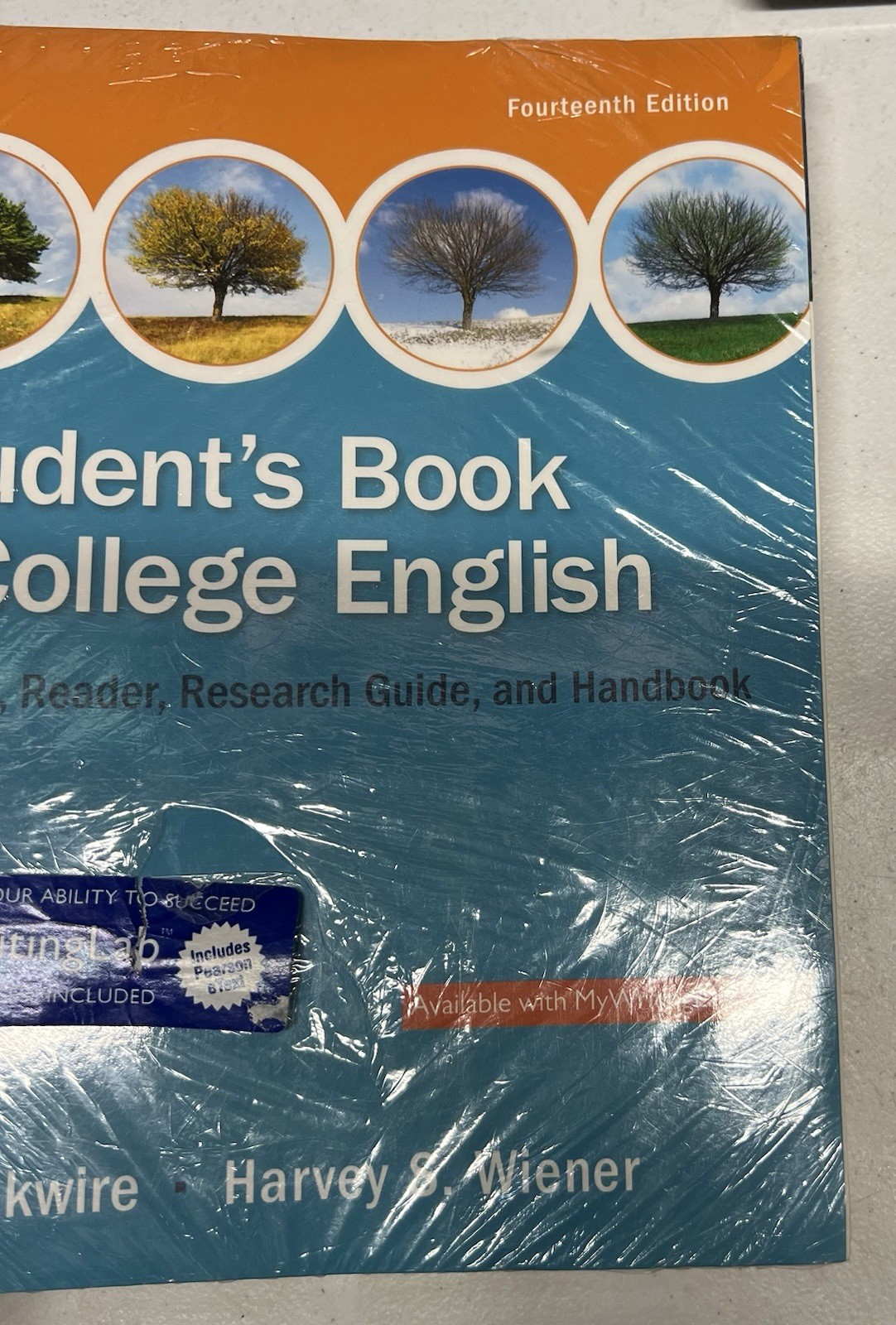 Student’s Book of College English (14th Edition) by Skwire Wiener New, Sealed