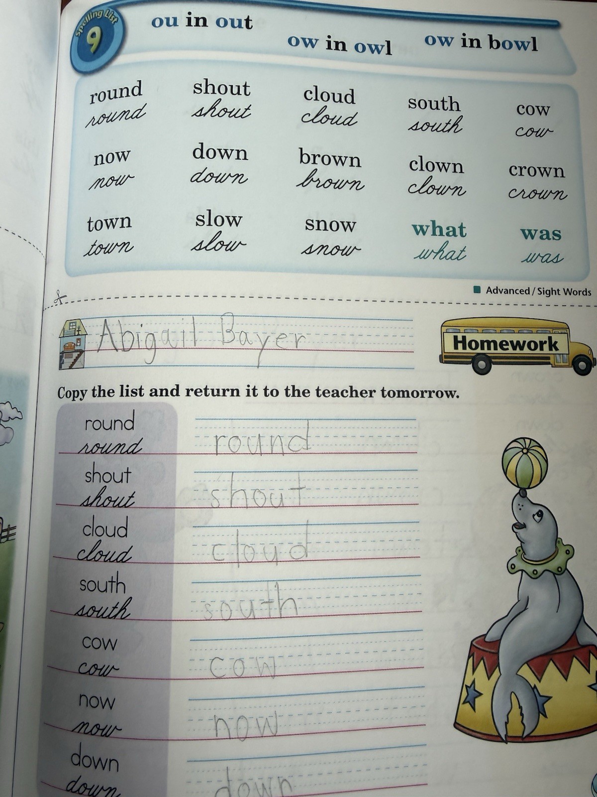 A Beka Book Spelling and Poetry 1 & Letters and Sounds 1 (Fifth Ed; Student Tes…