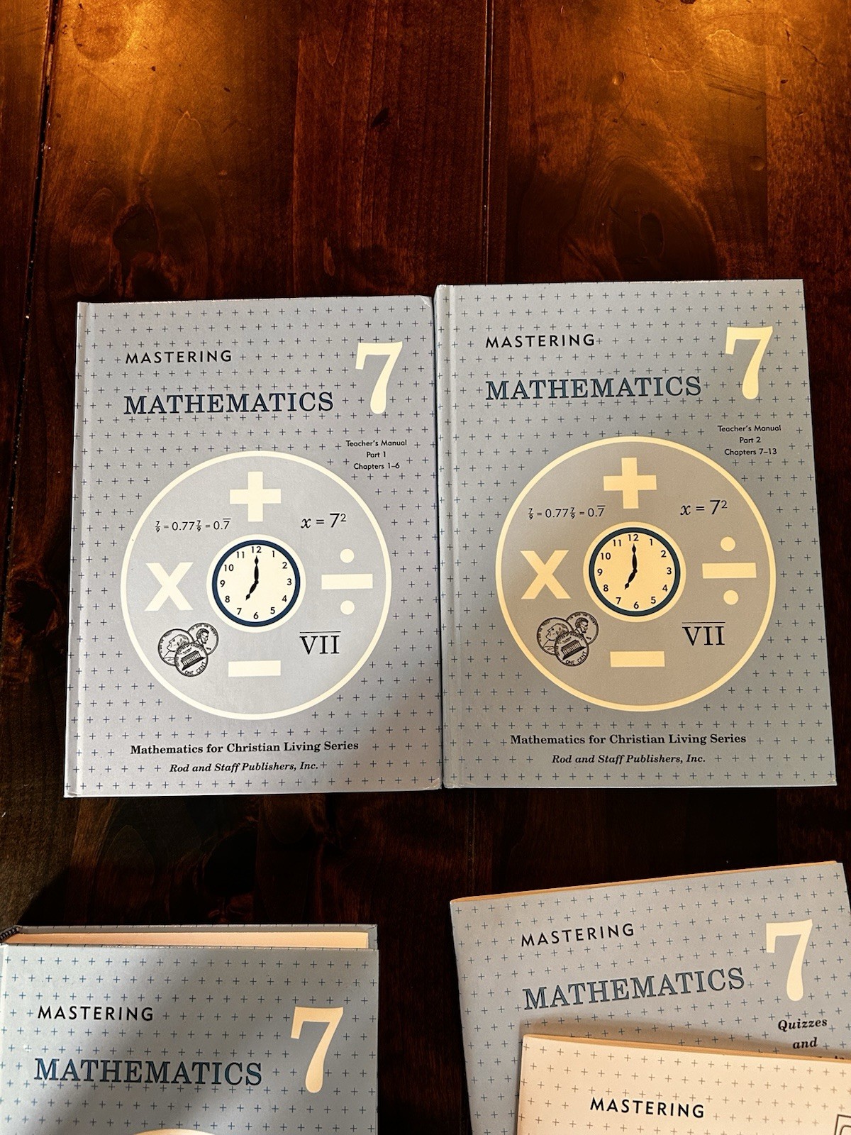 Rod And Staff Grade 7 Math Mastering Mathematics Brand New