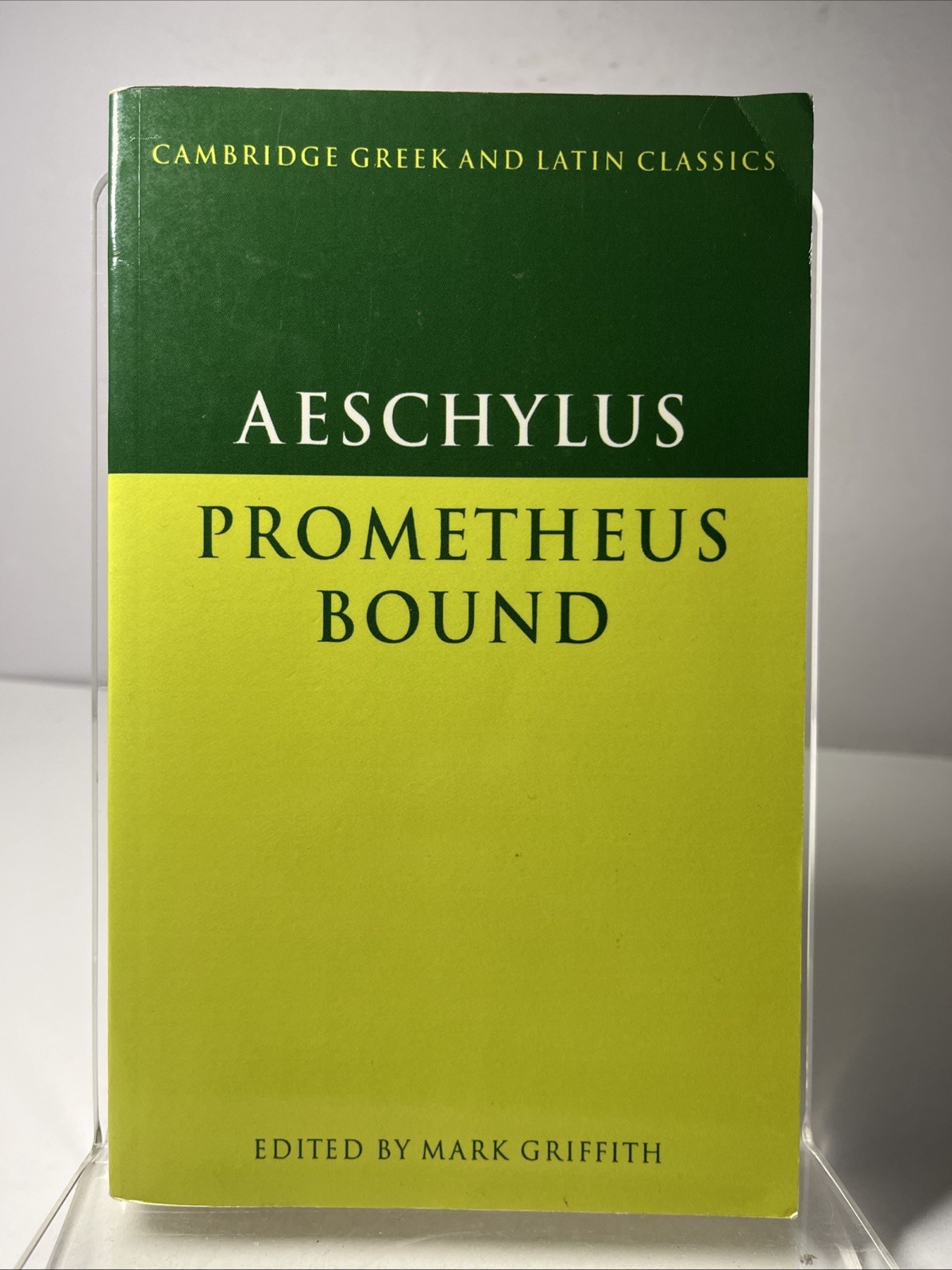 3 volumes Cambridge Greek & Latin Classics: Prometheus Bound, Iliad, Trachiniae
