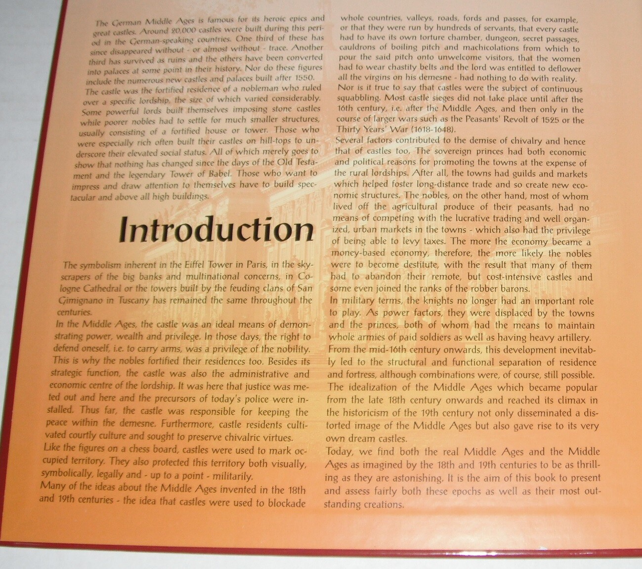 Castles and Palaces–Germany….circa 2004 Hardcover…approx 110 pages–no