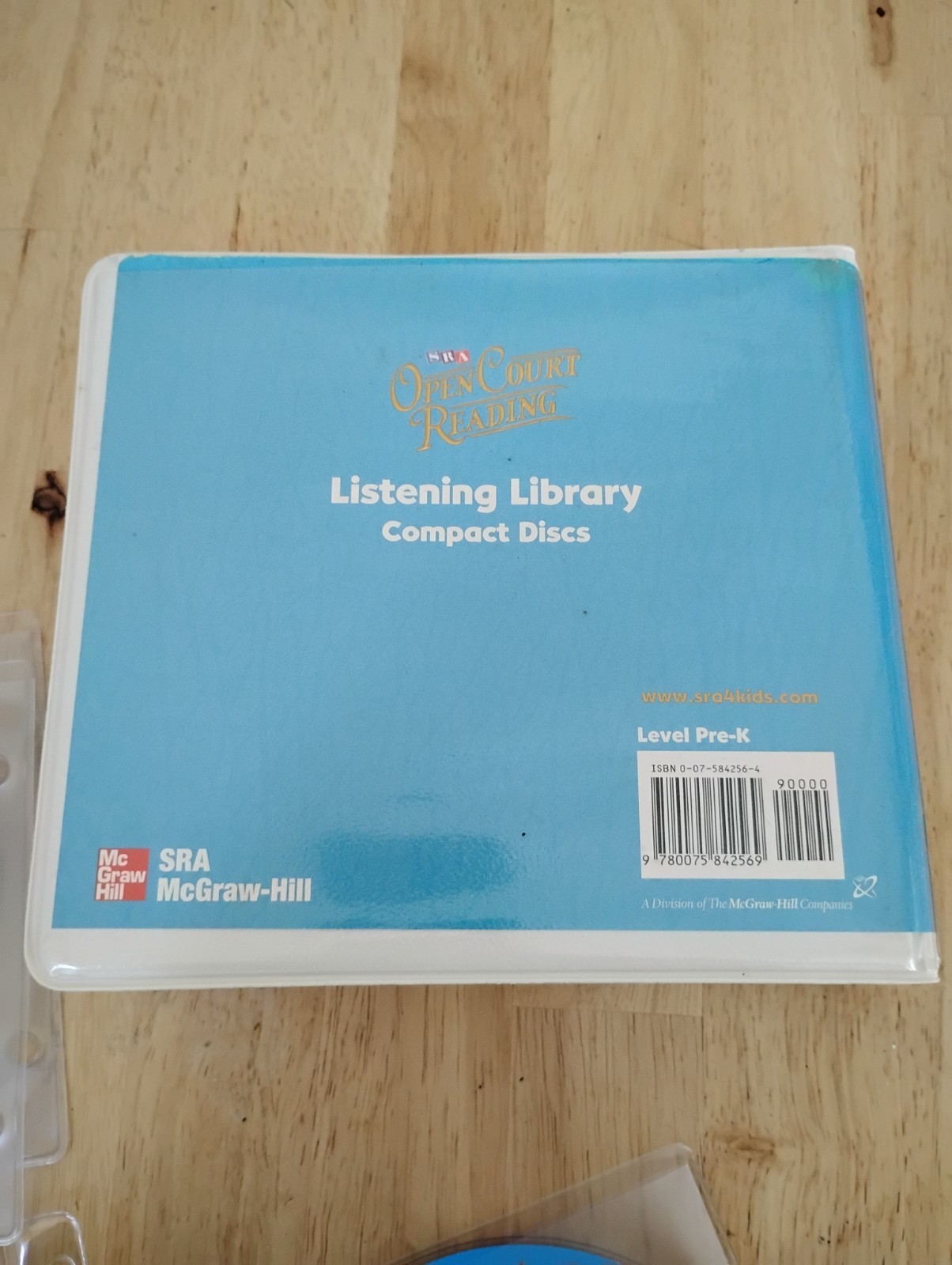 SRA Open Court Reading Listening Library Compact Cds Level Pre k