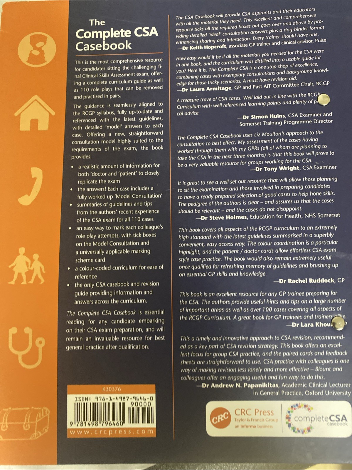 The Complete CSA Casebook: 110 Role Plays and a Comprehensive Curriculum Guide
