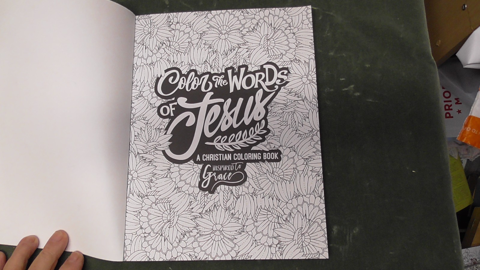 Color the Words of Jesus: A Christian Coloring Book – paperback Inspired To …