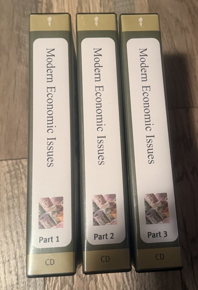 The Great Courses, Modern Economic Issues – Audio CD Set + Course Guidebooks