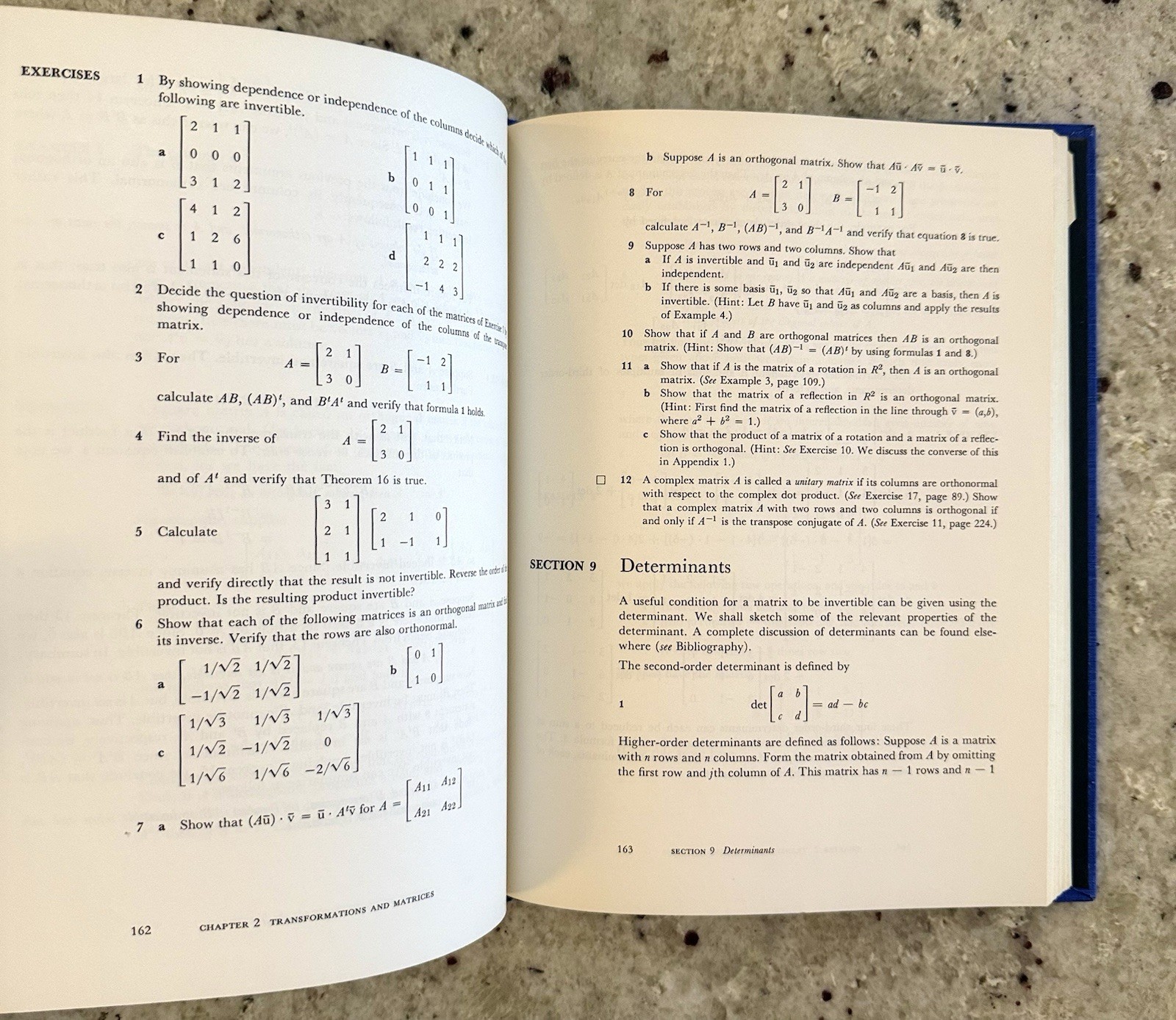 VTG 1968 Elementary Linear Algebra by Shields (Stanford) HC 1st Ed 2nd Print