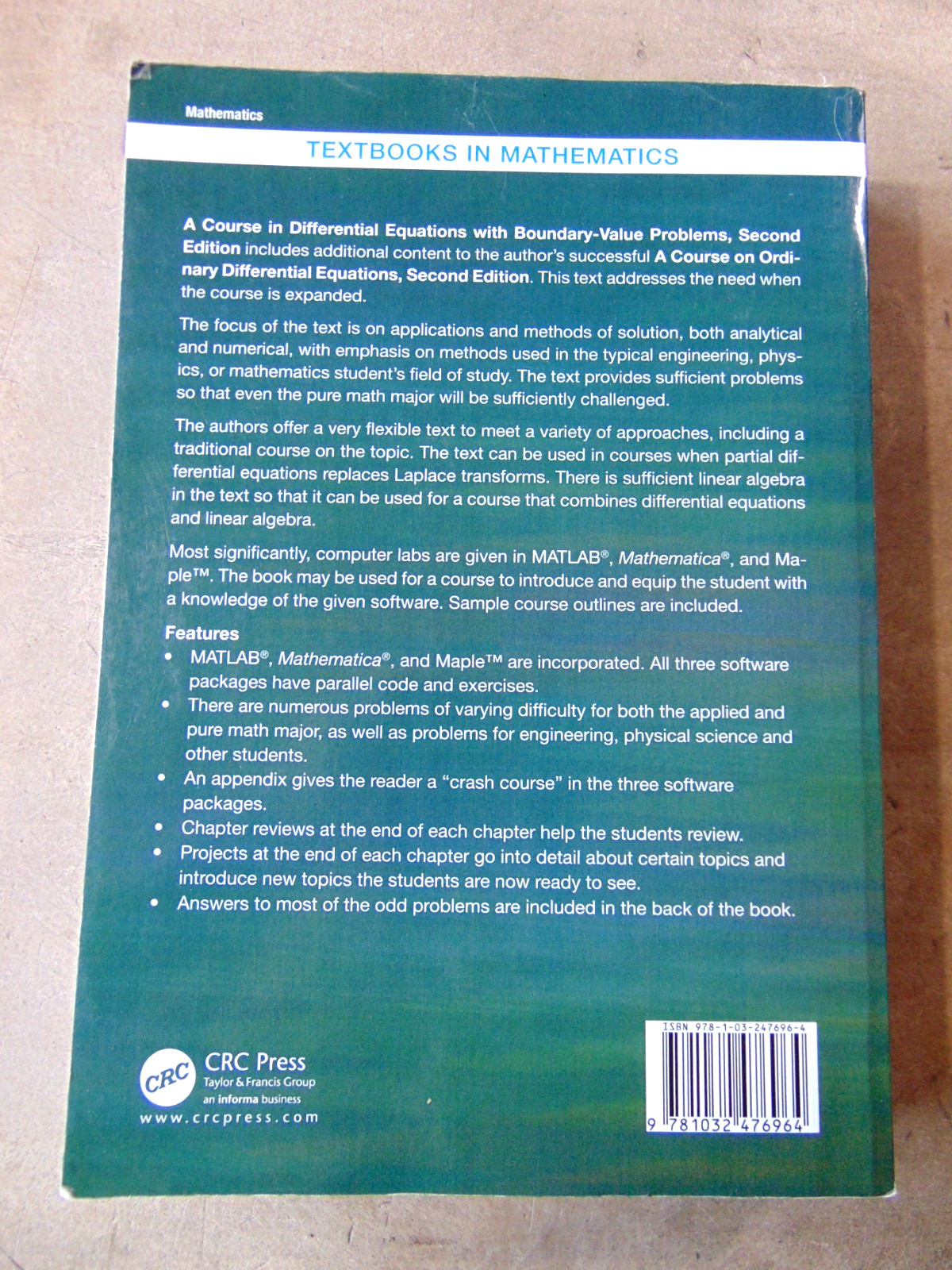 A Course in Differential Equations with Boundary-Value Problems 2nd ed Wirkus
