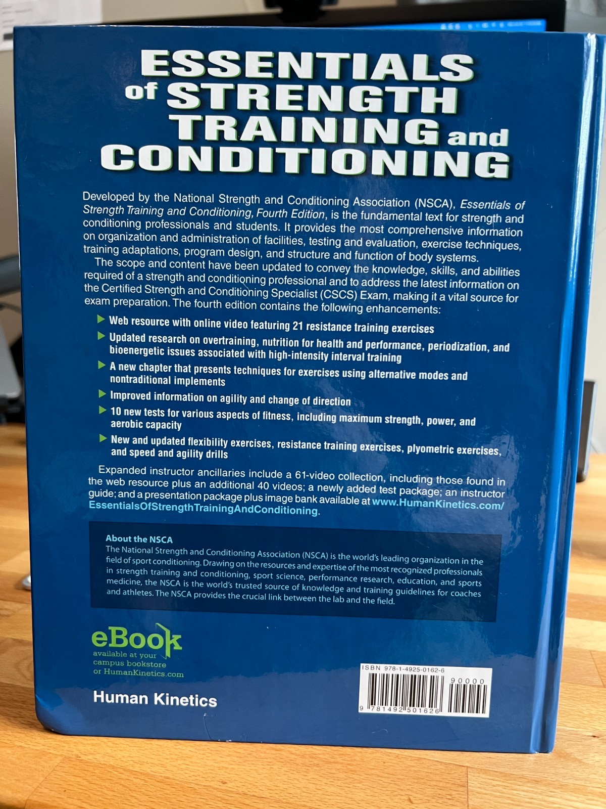 Haff Essentials of Strength Training and Conditioning (4th Ed. 2021) – Like New!