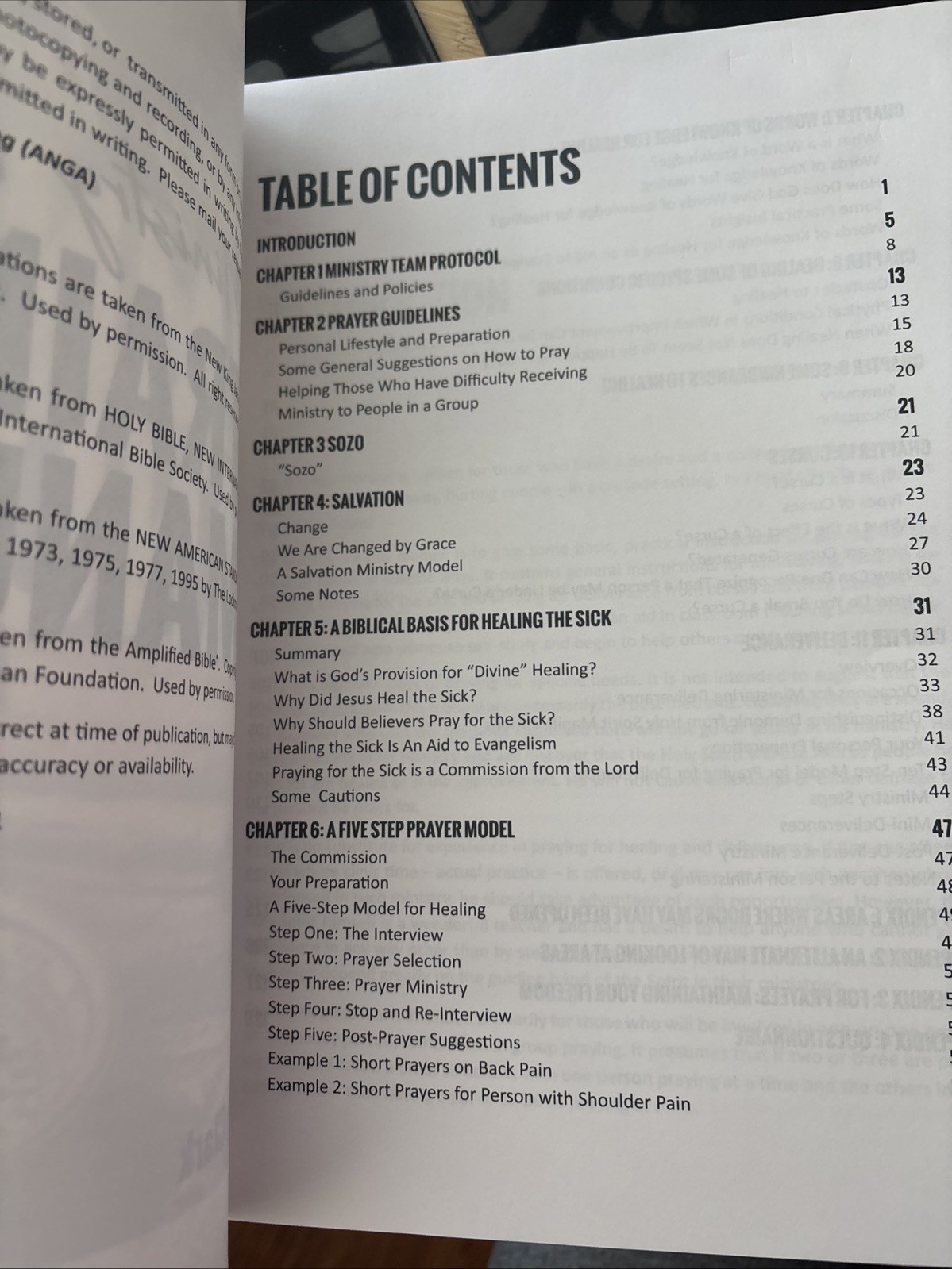 Ministry Team Training Manual