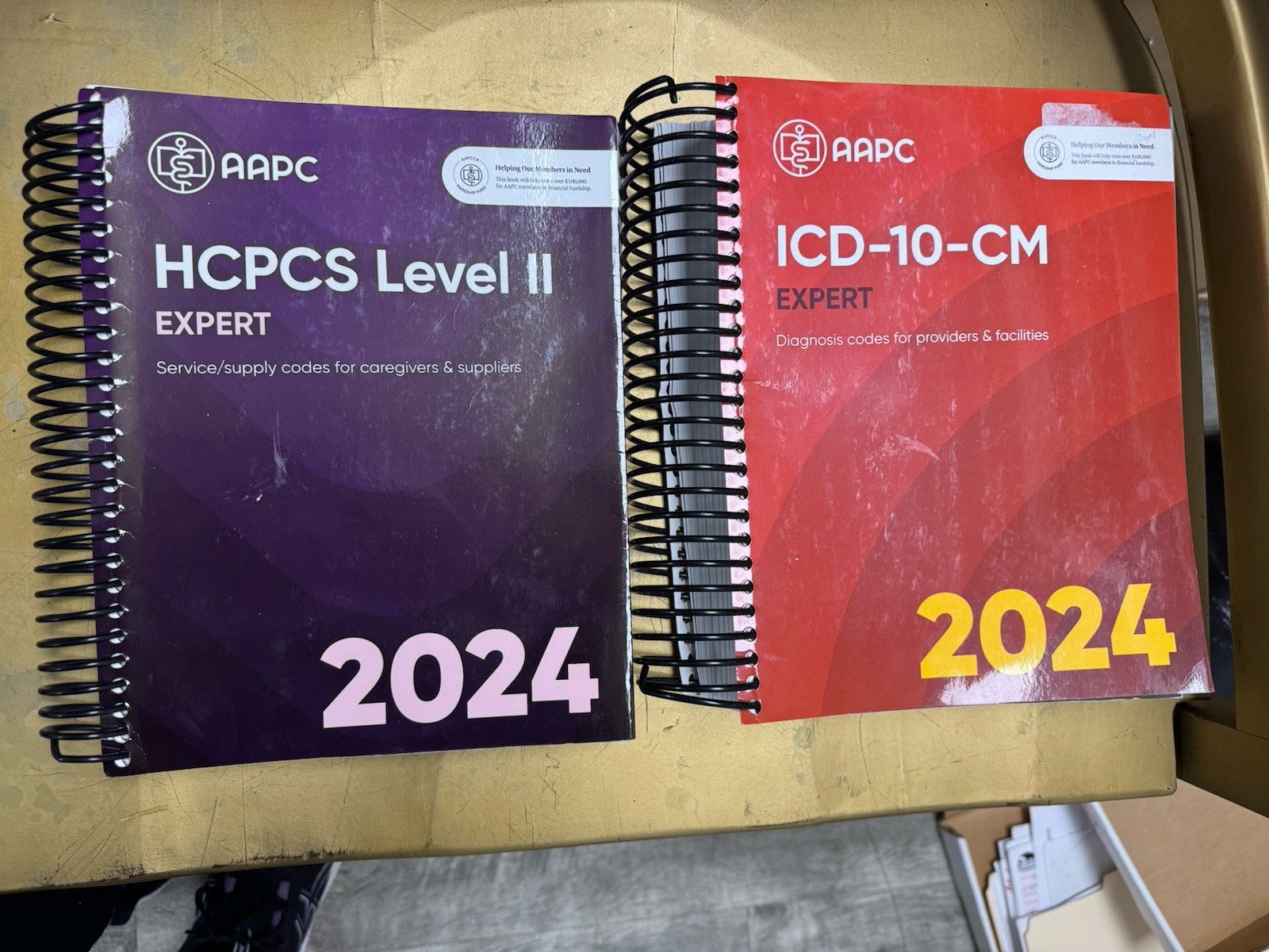 Lot/2 AAPC ICD-10-CM 2024, AAPC Code Book/ HCPCS LEVEL 2 Service/supply Codes
