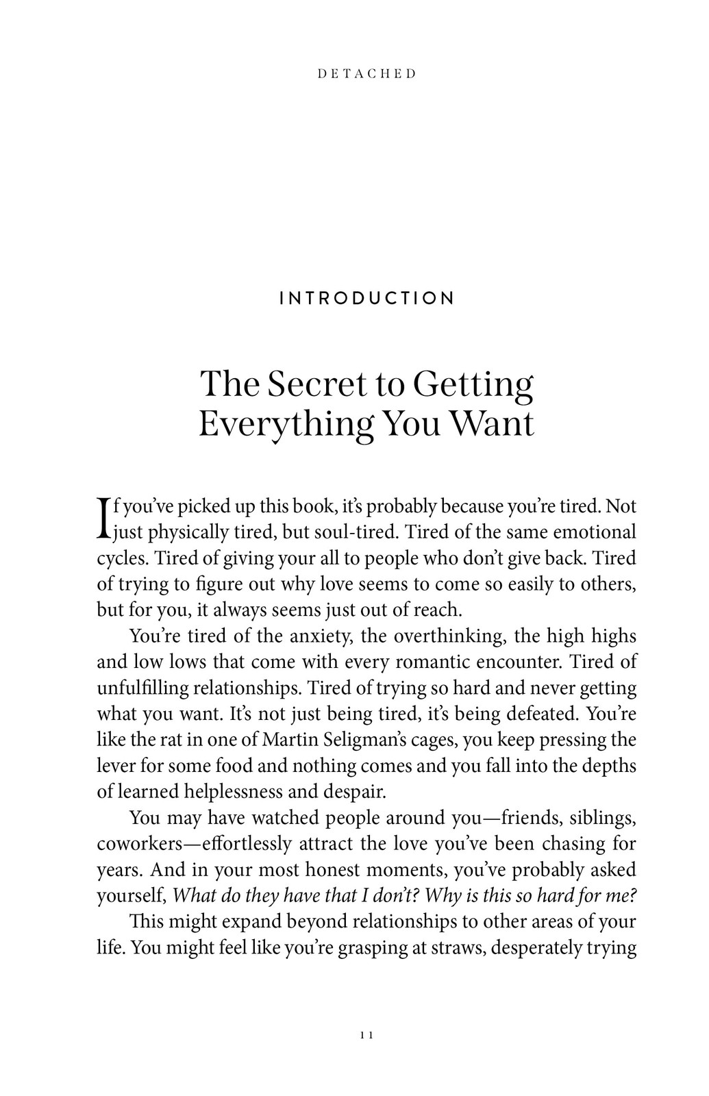 Detached How To Let Go, Heal, and Become Irresistible