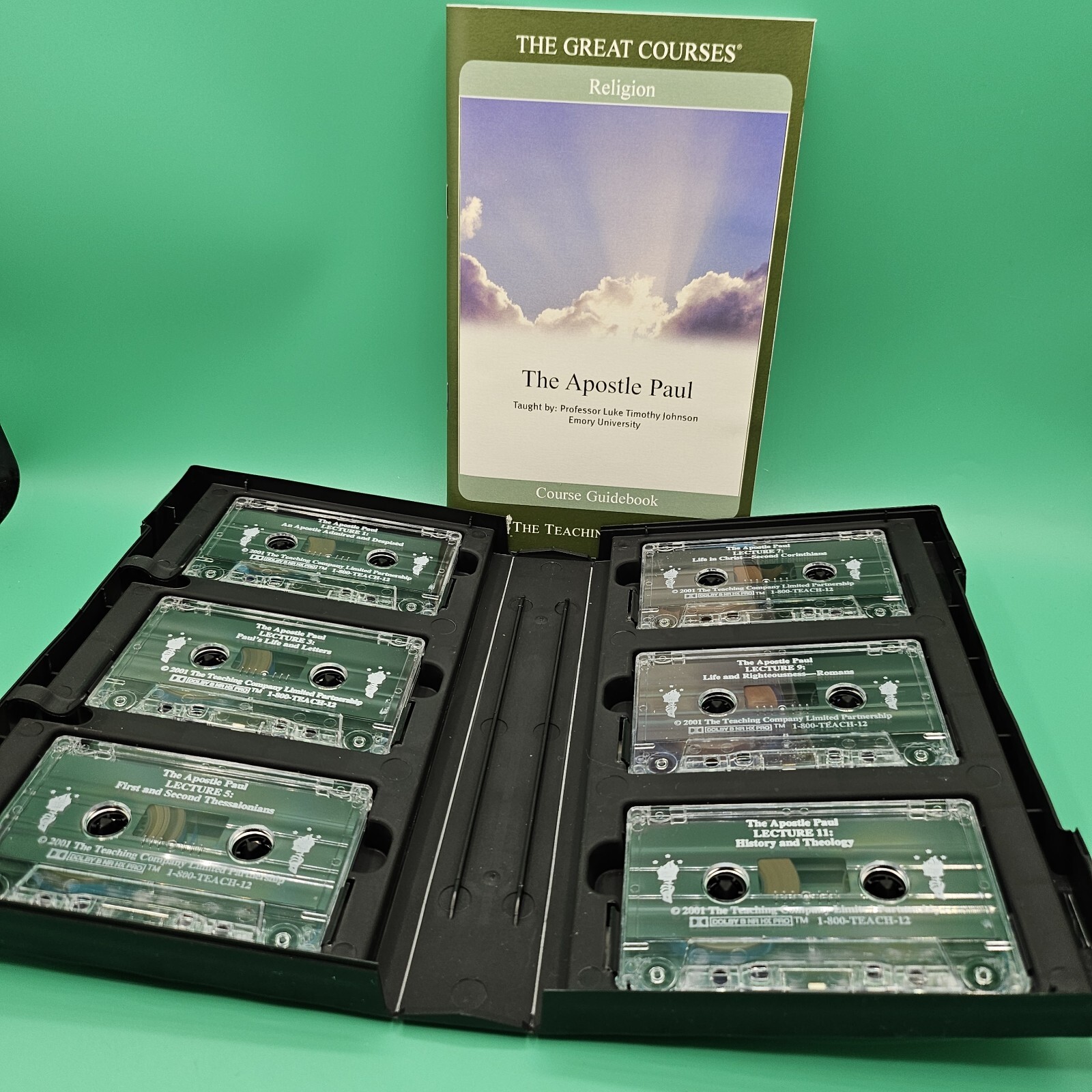 The Great Courses The Apostle Paul The Teaching Company Cassette & GuideBook CIB