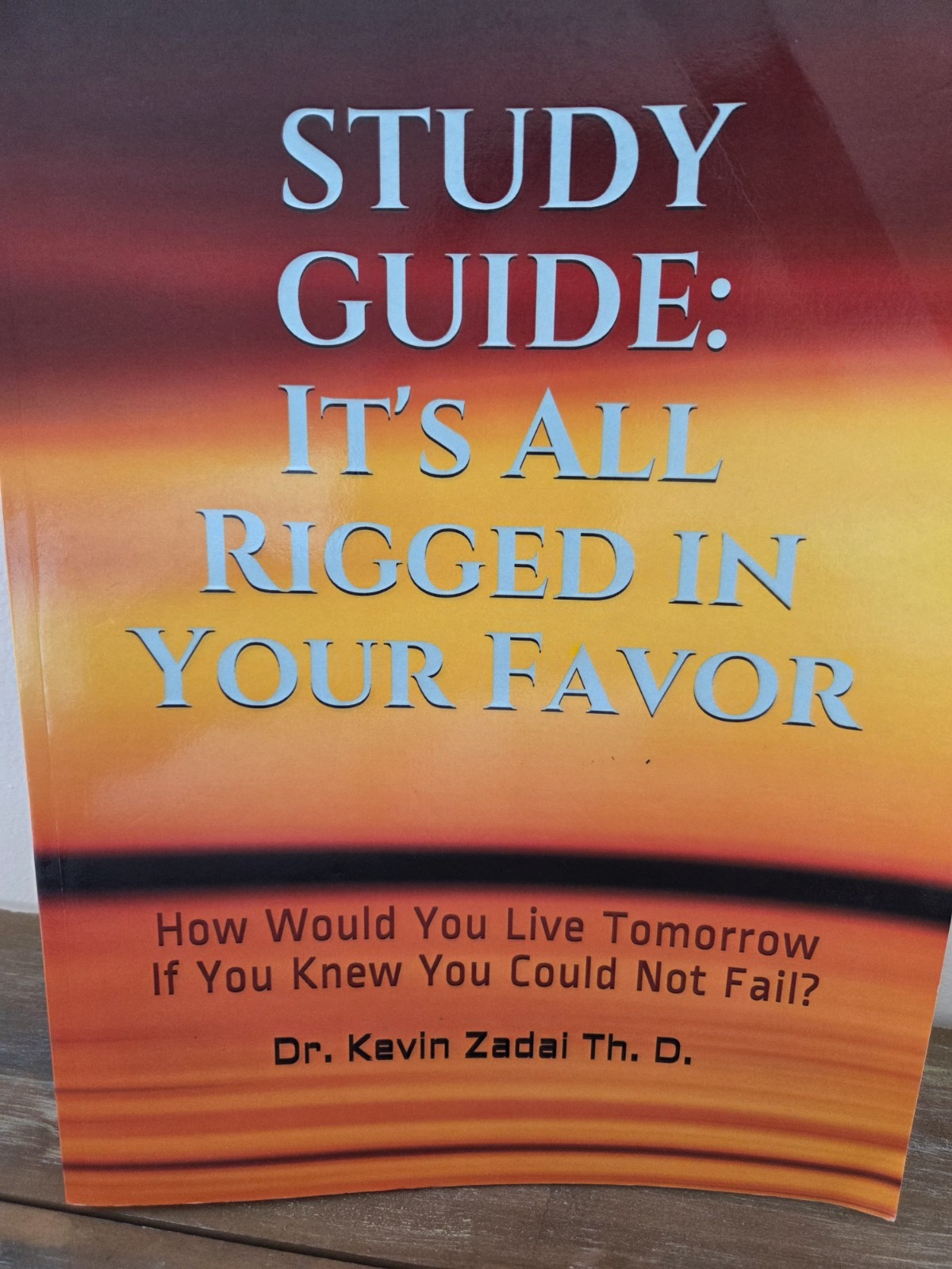 Dr Kevin Zadai It’s Rigged in Your Favor Book and Study Guide Set New Christian