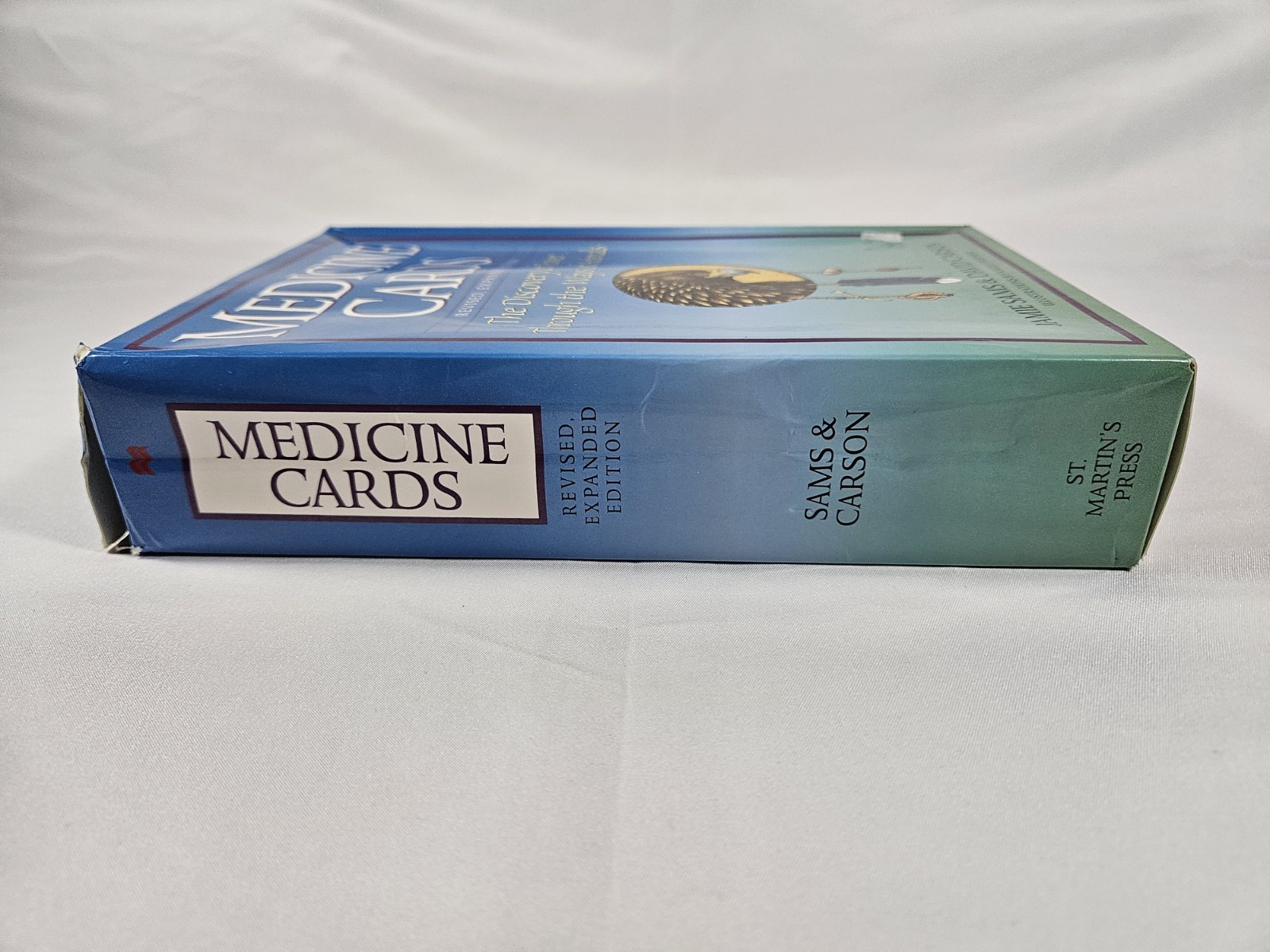 MEDICINE CARDS HC Book & 60 Card Deck by David Carson & Jamie Sams 1999