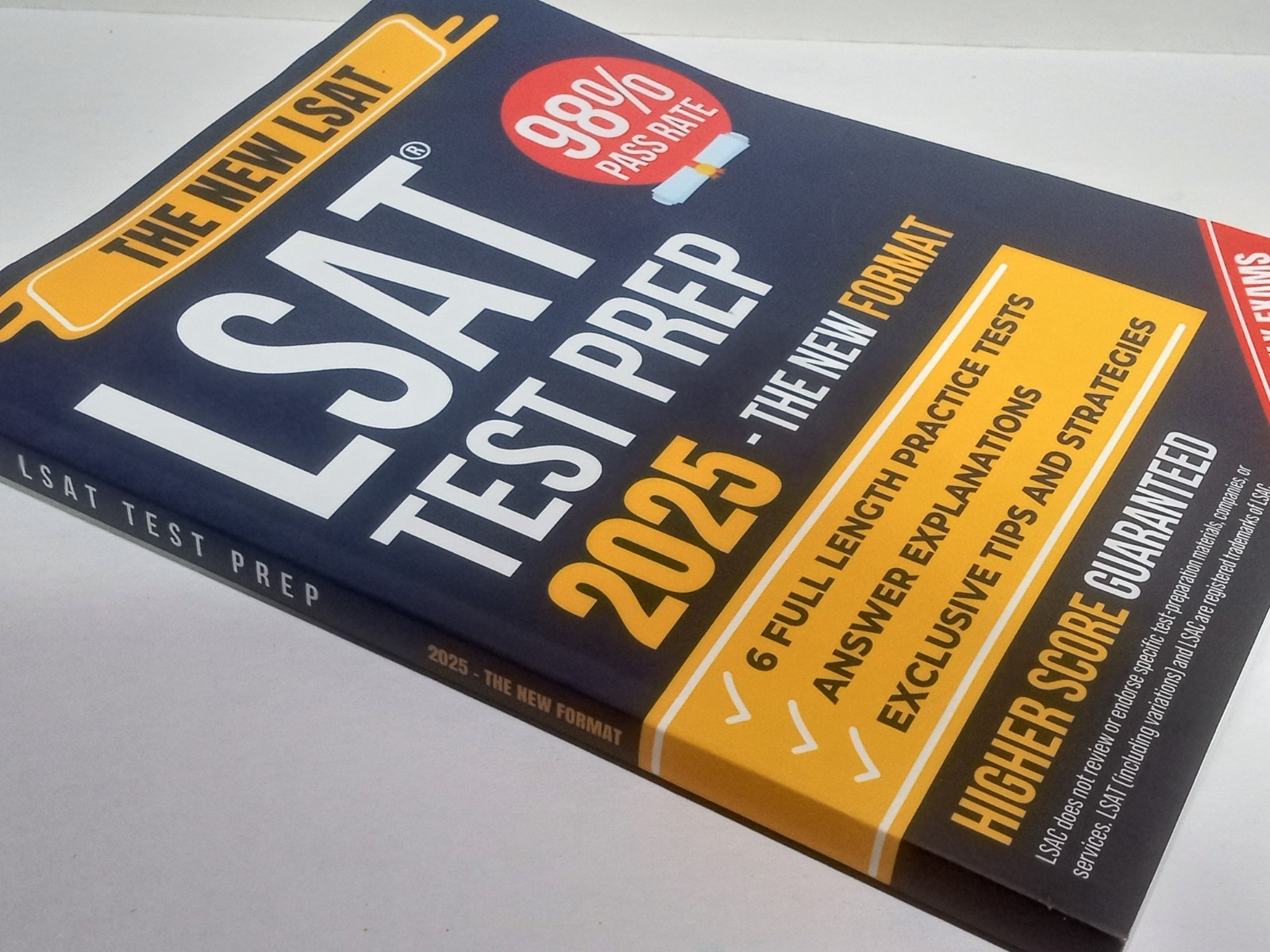LSAT Test Prep Book 2025 The Ethan Sterling Series 6 Full Practice Tests Used