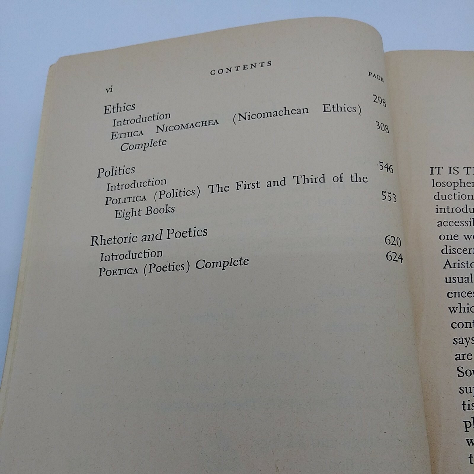Introduction to Aristotle Richard McKeon SIGNED 1947 Collectible PB
