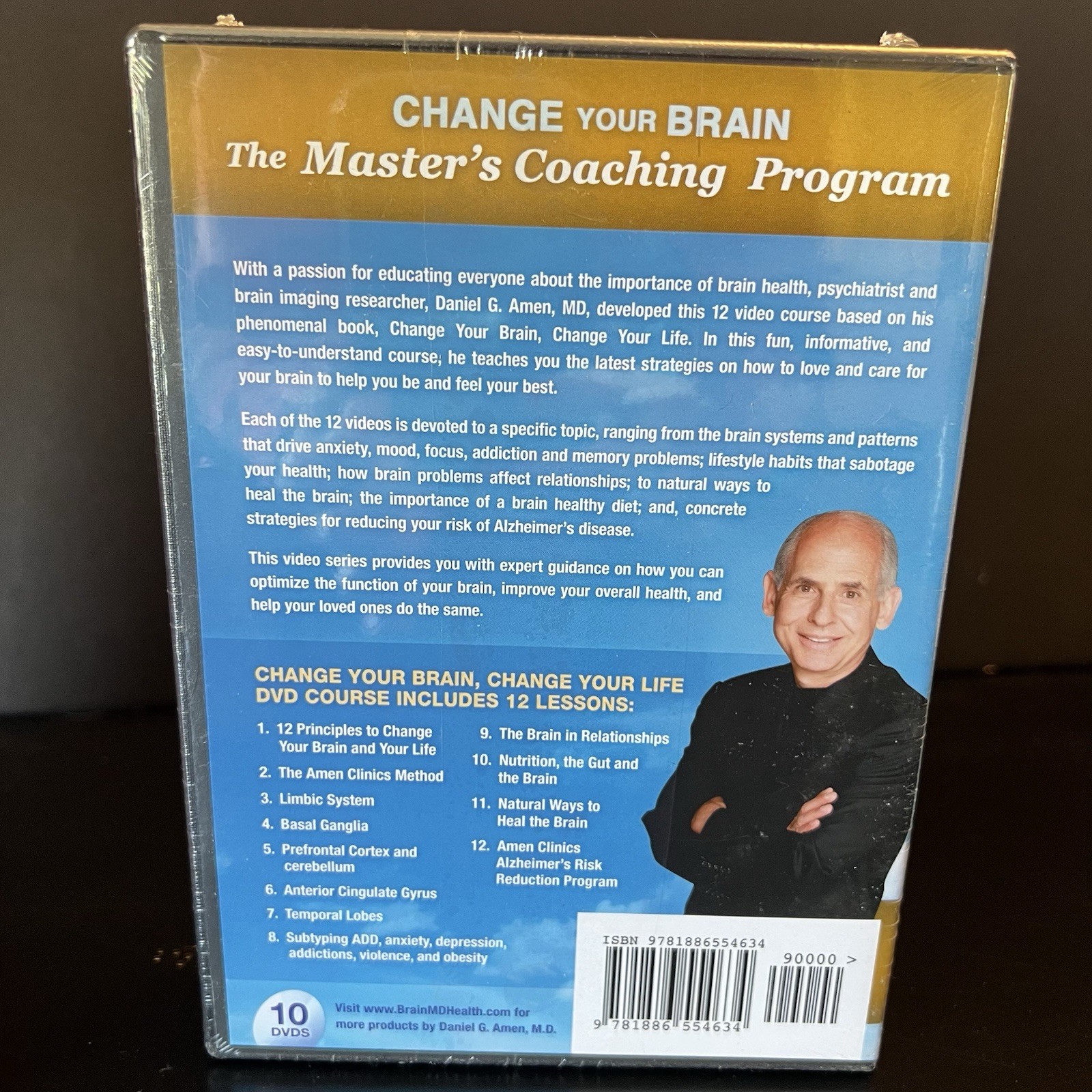 New The Ultimate Brain Box X DVD Set & Change Your Brain Set | Daniel G. Amen