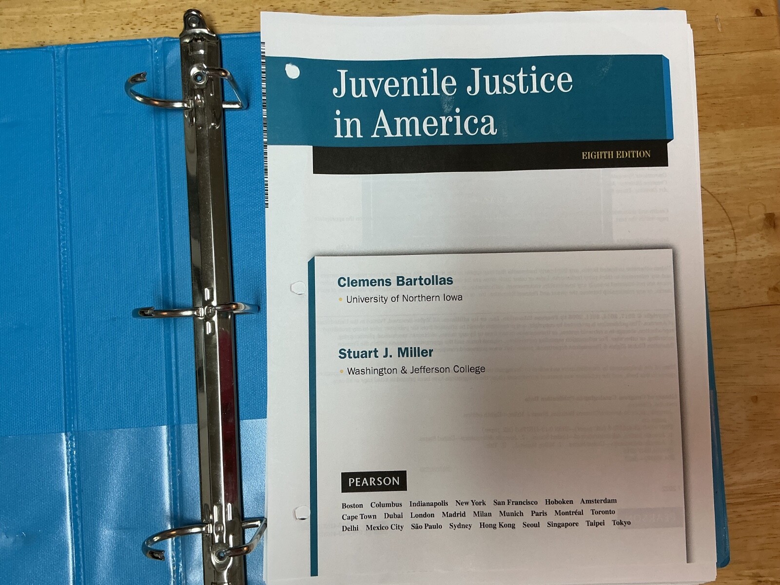 Juvenile Justice in America by Bartollas and Miller (Loose Leaf)