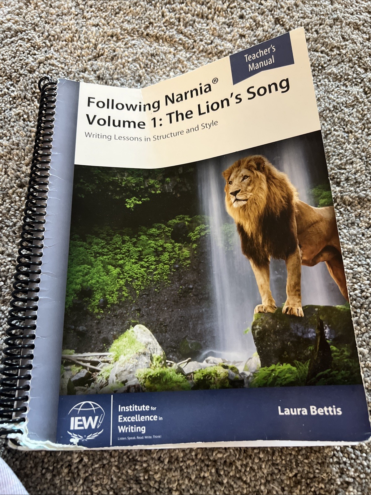 IEW Following Narnia Volume 1 The Lion’s Song Teacher’s Manual