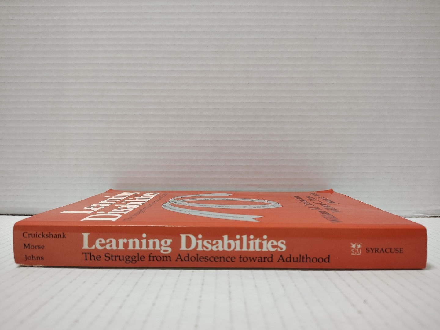 LEARNING DISABILITES by William M. Cruickshank (1980, Pb) * FREE SHIPPING *