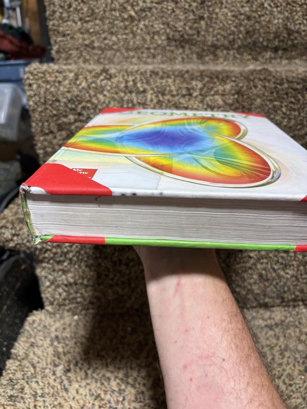 Geometry Textbook McGraw Hill Glencoe Student Edition 2018 ISBN 9780079039941