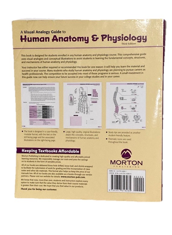 A Visual Analogy Guide to Human Anatomy & Physiology 3rd Ed. Exam Copy – GOOD