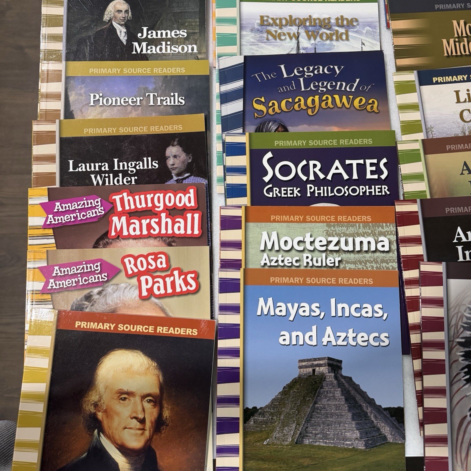 HUGE Lot 80 Different Teacher Created Materials Primary Source Readers History