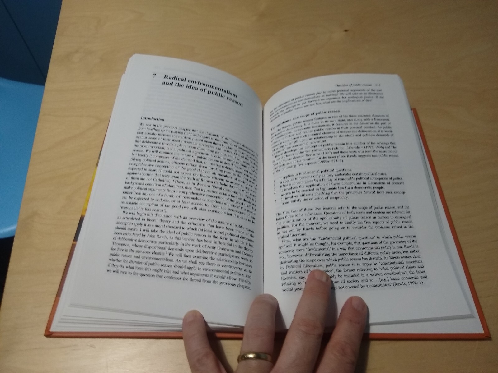 Ecological Politics and Democratic Theory (2007 h’back Humphrey environmentalism
