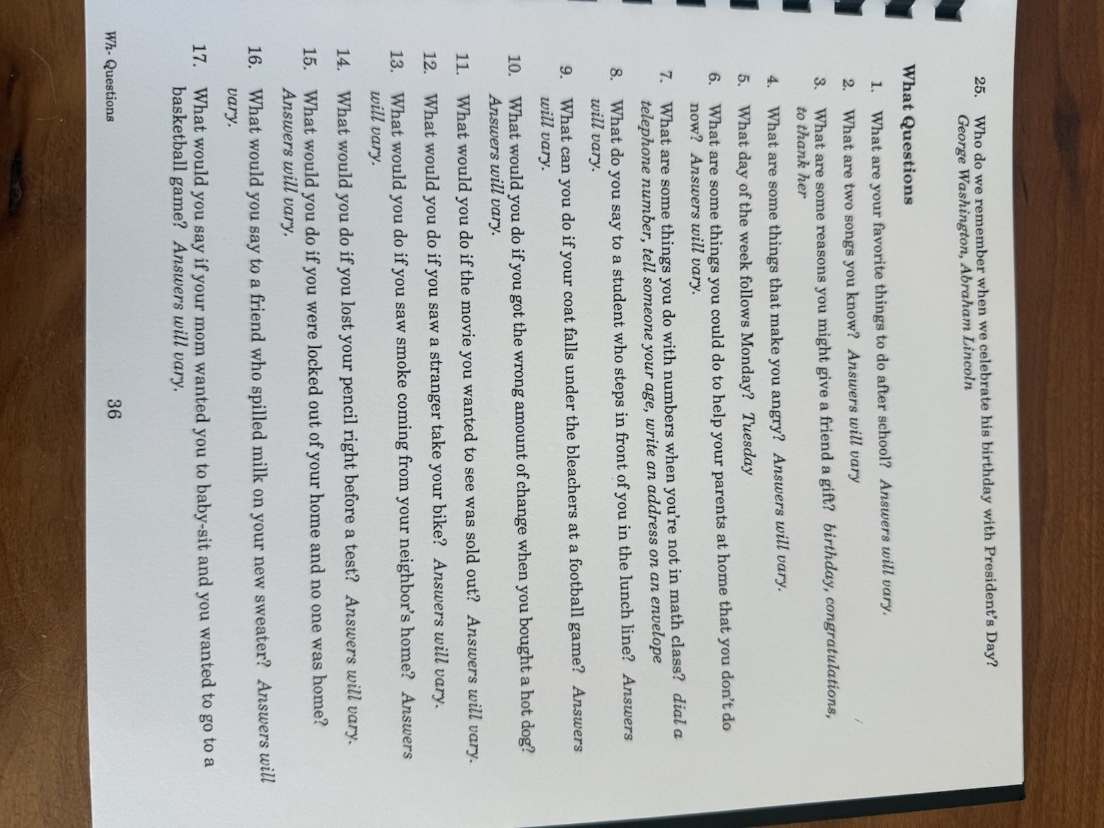 Linguisystems MEER Game Questions 1 & 2 Questions for Expressive Reasoning