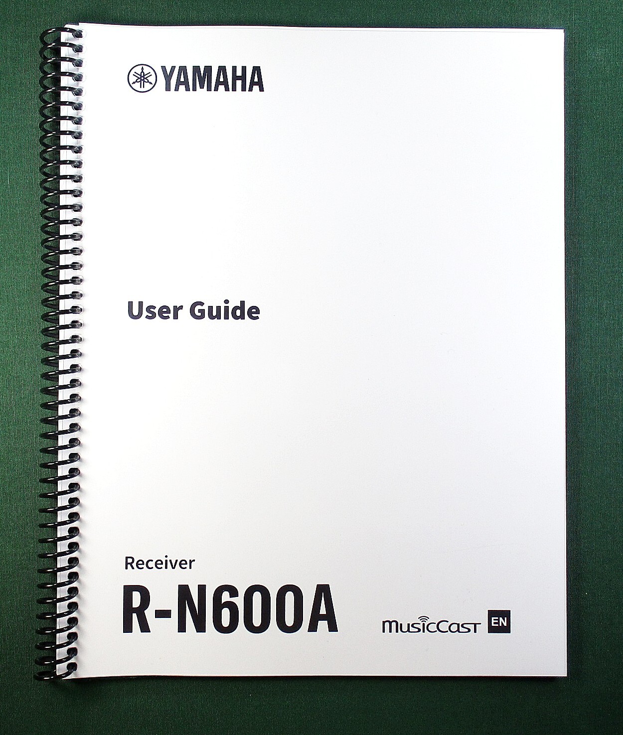 Yamaha R-N600A Instruction Manual: Full Color 131 Pages & Protective Covers!
