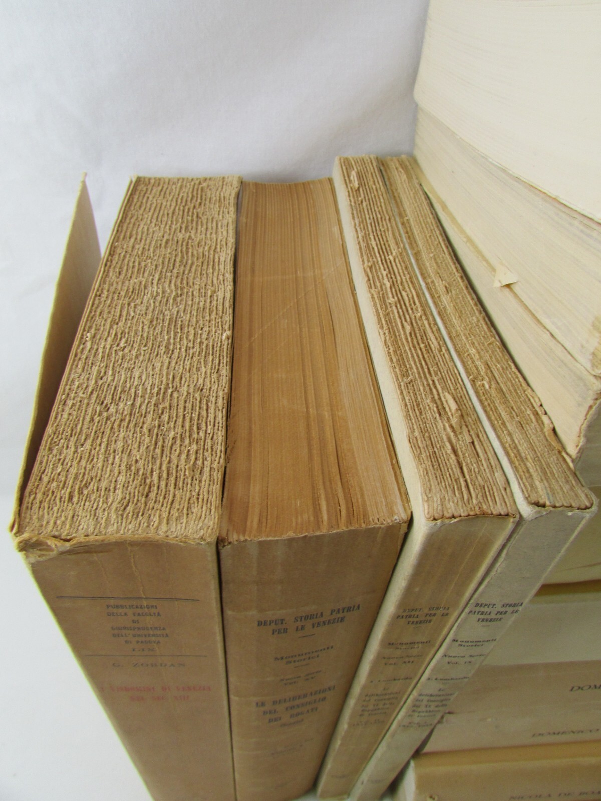 Lot Of 15 Vintage Books From SOURCES FOR THE HISTORY OF VENICE Rare 1957-1980