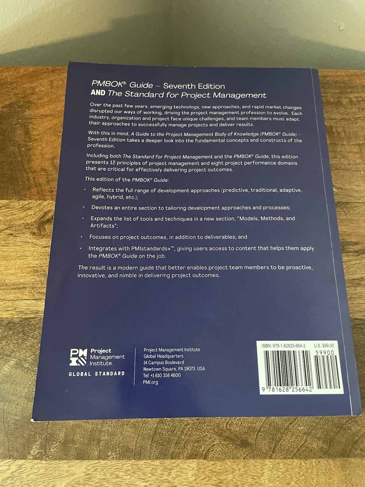 Pmbok® Guide : Guide to the Project Management Body of Knowledge 7th ed 2021