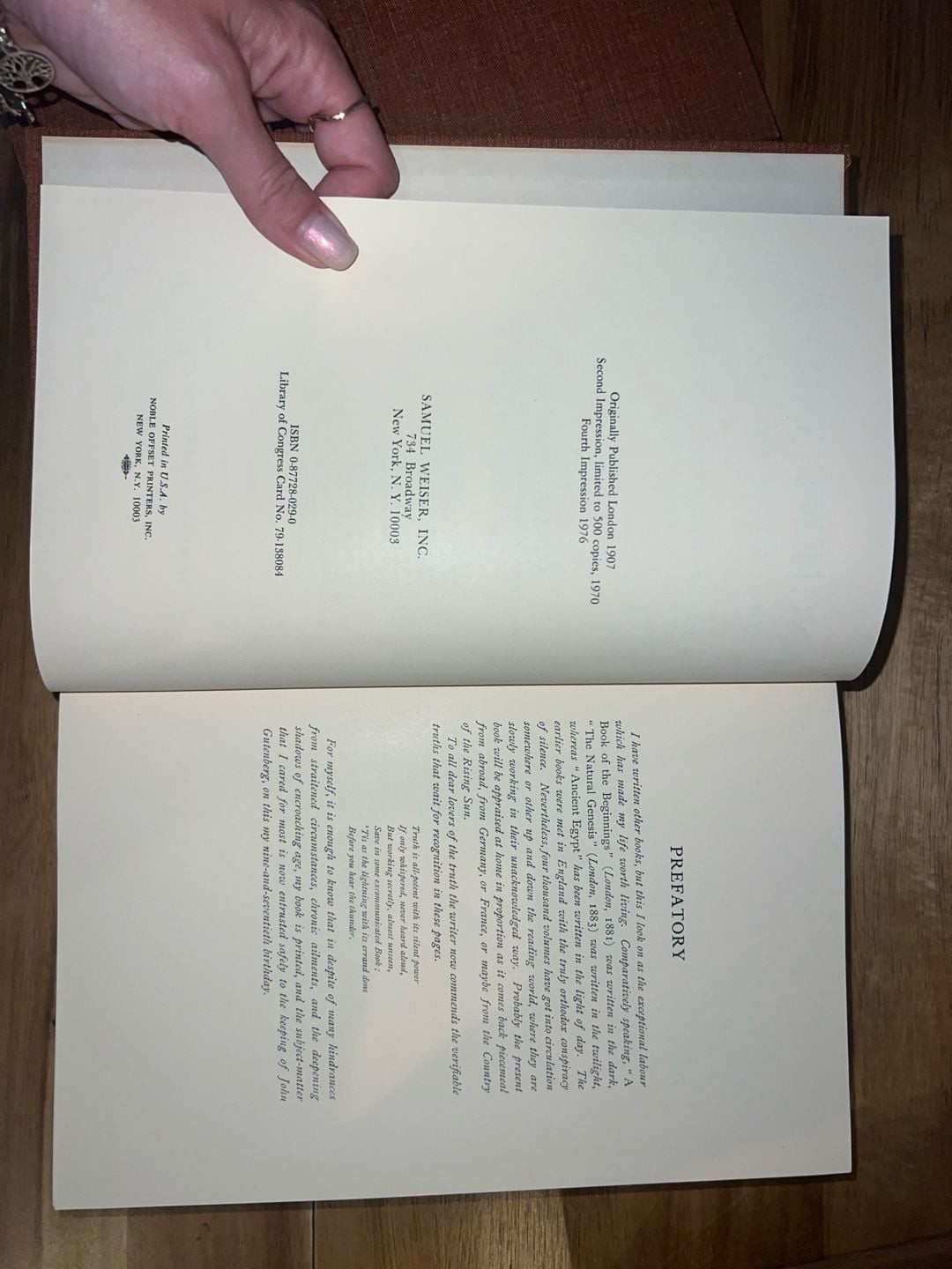 Ancient Egypt: The Light of the World by Gerald Massey, 2-Volume Set (1976)